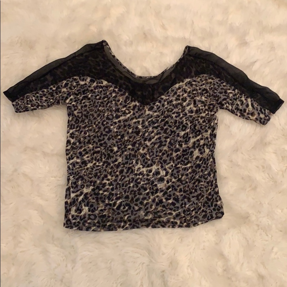 Leopard Print Top